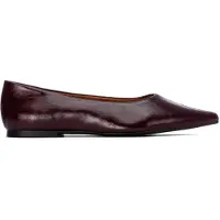 Xti for woman. 14640002-BURDEOS Burgundy ballet flats 146400 (35), Leather, None, Casual, Maroon