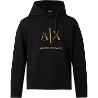 Armani Exchange Collegepaita kulta / musta