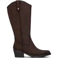 Refresh for woman. 17614702-MARRON Brown boots 176147 (40), 5 to 8 cm, Zip, Casual
