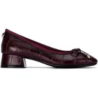 Xti for woman. 14637701-BURDEOS Shoes 146377 burgundy (41), 3 to 5 cm, None, Casual, Maroon, Classic