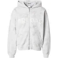 Adidas Originals Collegetakki 'AOA' tummanharmaa / meleerattu harmaa / offwhite