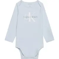Calvin Klein Jeans Potkuhousut/body pastellinsininen / harmaa / valkoinen