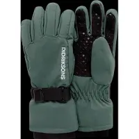 Didriksons Biggles Kids' Gloves - Khaki green - 6-8