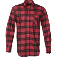 Swedteam Men's Crest Shirt Red Pitkähihaiset kauluspaidat M