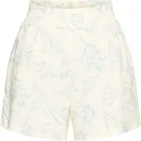 LASCANA Pyjamahousut ecru / vaaleansininen