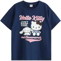 Lindex Hello Kitty T-Shirt - Navy - 134/140
