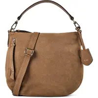Abro Juna Olkalaukku Nahka 34 cm Ruskea