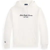 Ralph Lauren Seasonal Fleece-Knt-Sweatshirt - White - M
