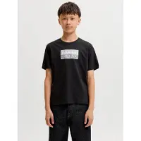 Jack & Jones Kids Junior Paita 'JCOFUSION' harmaa / vaaleanharmaa / musta / valkoinen
