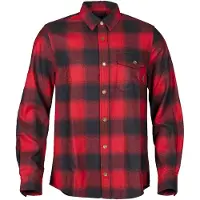 Swedteam Men's Lynx Wool Shirt Red Pitkähihaiset kauluspaidat M