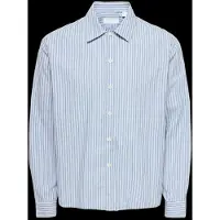 Only & Sons Onsopaline Relax Ls Shirt Frml - Blue - L