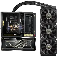 Asus ROG Crosshair X870E Edition 20 WiFi 7 AM5 E-ATX -emolevy + ROG RYUJIN 360 Edition 20 + ROG SLASH Hard Case Luggade Edition 20