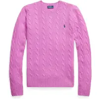 Ralph Lauren for woman. 211971865506 Pink wool and cashmere jumper (S), Casual, Long sleeve