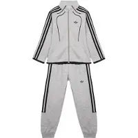 Adidas Originals Juoksupuku 'TS' harmaa / musta