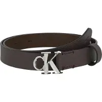 Calvin Klein Vyö tummanruskea / hopea