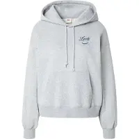 Levi's Collegepaita 'GR Everyday Hoodie 2.0' vaaleansininen / vaaleanharmaa / musta