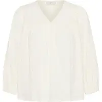 Kaffe Kamissie Blouse - White - 44