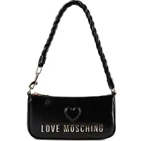 Love Moschino Cipria Olkalaukku Nahka 25 cm Musta