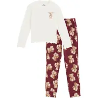 We fashion Yöpuku burgundin punainen / viininpunainen