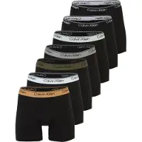 Calvin Klein Underwear Bokserishortsit vaaleanharmaa / oliivi / oranssi / musta