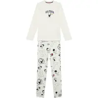 Tommy Hilfiger Snoopy Pj Set - White - 4-5