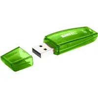 Emtec 64 GB, 64 GB, USB A-tyyppi, 2.0, 15 MB/s, Suojus, Vihreä (ECMMD64G2C410)