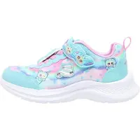 SKECHERS Tennarit 'JUMPSTERS - CUTIE CRITTERS' vesi / vaaleankeltainen / minttu / vaalea pinkki