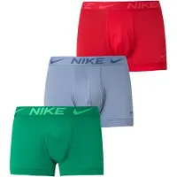 Nike Underwear Bokserishortsit kyyhkynsininen / vihreä / neonvihreä / punainen