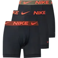 Nike Underwear Bokserishortsit kuusi / hummeri / ruosteenpunainen / musta