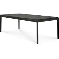 Ethnicraft Bok Ruokapöytä 100x240 cm Musta tammi