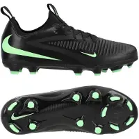 Nike Phantom 6 Academy Low Cut Mg Shadow - Musta/illusion Green Lapset - Multi Ground (Mg), koko 33½