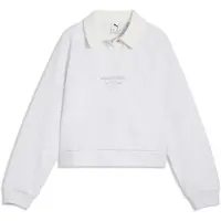 Puma Class Relaxed Short Lenght Longsleeve Polo Fl G - Grey - 176