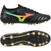 Mizuno Morelia Neo V Beta Elite Ag Bright Black - Musta/oranssi/evening Prim - Tekonurmi (Ag), koko 41