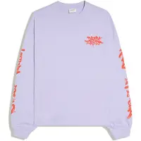 Bershka Paita vaaleanvioletti / tummanoranssi