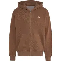 Adidas Originals Ess Loose Fz Hd - Brown - M