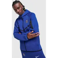 Nike Paris Saint-germain Huppari Nsw Tech Fleece Fz Tuulitakki - Sininen/valkoinen - , koko X-Large