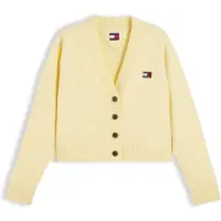 Tommy Hilfiger Neuletakki vaaleankeltainen