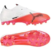 Puma Ultra Nitro 7 Ultimate Laceless Ag The Arrival - Ultra Red/musta/valkoinen - Tekonurmi (Ag), koko 46