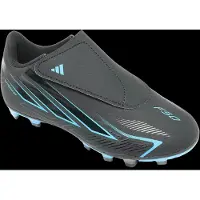 Adidas F50 Hyperfast Club Vel Fg/Mg J - Black - 37 1/3