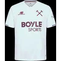 New Balance West Ham United 26/27 Away Short Sleeve Jersey - White - M