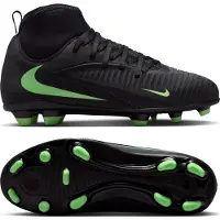 Nike Phantom 6 Club High Cut Mg Shadow - Musta/illusion Green Lapset - Multi Ground (Mg), koko 38