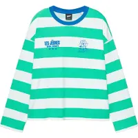 Pull&Bear Paita 'STWD' safiiri / minttu / valkoinen