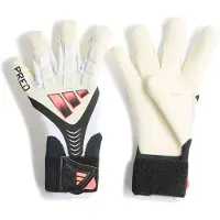 Adidas Maalivahdin Hanskat Predator Pro Hybrid Strap Chaos Vs Control - Valkoinen/musta/solar Turbo, koko 7