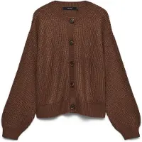 Vero Moda Neuletakki 'VMLea' ruskea