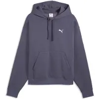 Puma Ess Cat Logo Oversized Boxy Fl Hoodie - Navy - XXL