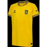Hummel Brøndby If 26/27 Home Jersey S/S Kids - Yellow - 152