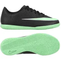 Nike Mercurial Vapor 17 Club Ic Shadow - Musta/illusion Green Lapset - Sisäpeli (Ic), koko 33½