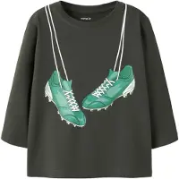 Name it Nmmleonel Ls Nreg Top - Khaki green - 92