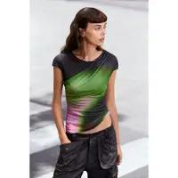 Desigual Pusero oliivi / roosa / musta
