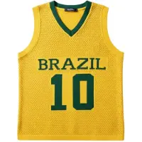 Kleidermafia Paita 'Oversize Brazil Knit Tanktop - Yellow' keltainen